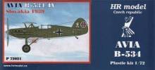 1/72 Avia B-534/IV (Slovakia 1939)