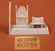 1/48 Ki-43 Hayabusa (Oscar) Seat (2 pcs.)