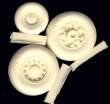 1/32 A-10 Wheel Set