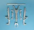 1/48 IAI KFIR C2/C7 Landing gear (Kinetic)