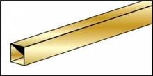 Square Brass Tube 2.38mm x 0.355mm (2 pcs)