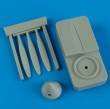 1/72 P-40B/C propeller w/tool (AIRFIX)