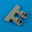 1/72 P-47D Thunderbolt oil cooler TAMIYA