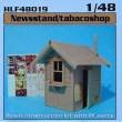 1/48 Tobacco shop / Newsstand (resin kit)