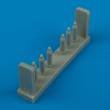 1/72 P-40E Warhawk gun barrels (ACAD)
