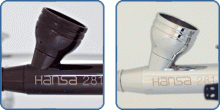 Hansa 281 Chrome - Buse 0.2 mm, godet 2 ml