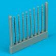 Quickboost Upgrade set: Lancaster gun barrels round perforated