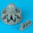 1/48 F4U Corsair engine (AIRFIX/OTAKI)