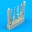 1/48 Hurricane Mk. IIc gun barrels (HAS)