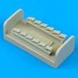 1/48 Bf 109G/K exhaust (FUJI)
