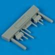 1/48 P-400 Airacobra gun barrels (HAS)