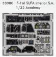 1/32 F-16I SUFA interior S.A. Academy