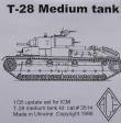 1/35 Update set for T-28 Medium tank (ICM)