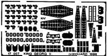 HMS King George V.  1/700 - (TAM)