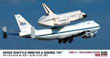 1/200 Space Shuttle Orbiter and Boeing 747