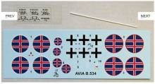 1/72 Avia B-534/IV (Slovakia 1939)