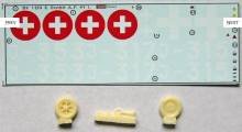 1/72 Decals Bf 109 E-3A Emil Part I (Swiss AF)