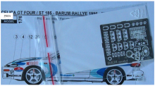 1/24 Toyota Celica 4WD Barum Rally 1996 (incl. PE)