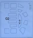 1/32 B-25J Canopy paint mask (HK MODEL)