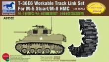 1/35 T-36E6 Workable Track Set For M-5/M-8 Stuart