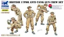 1/35 17pdr Anti-Tank Gun Crew set