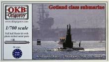 1/700 Gotland class submarine