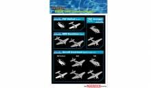 1/350 Aircraft Assortment Set A (3 types x 2)