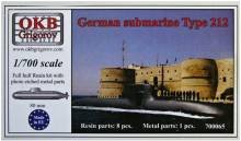1/700 German submarine Type 212