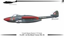 1/72 De Havilland Venom Mk.1R Swiss Air Force
