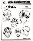 1/35 US Heads (D-V)