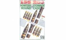 1/35 155mm and 203mm Howitzer Round and Stowage Case