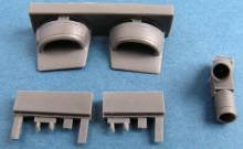 1/72 Alpha Jet Starboard intake and Exhaust nozzle for Airfix/He