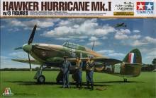 1/48 Hawker Hurricane Mk.I. 3 figures included.