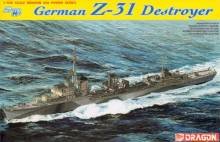 1/700 German Z31 destroyer