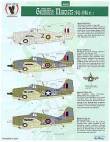 1/48 Decals Fleet Air Arm Martlets Part 1. (4) AX761/Z 805 Sqn L