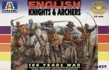 1/32 100 Years War English Knights and soldiers