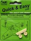 1/72 P-51B/C Mustang - wheels (TAM)
