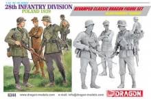 1/35 28.Infantry-Division, Poland 1939 ~ 4 piece figure set