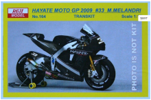 1/12 Hayate Moto GP 2009 #33 M.Melandri (TRANSKIT)