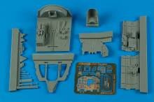 1/48 J2M3 Raiden cockpit set (HAS)