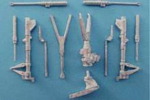 1/48  Super Etendard/Etendard IVP Landing Gear (Heller)