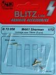 1/72 M4A1 Sherman Cartridge case 75 mm (5 pcs.)