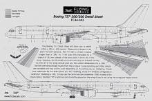 1/144 Boeing 757-200/300 Detail sheet. Inc windows, doors, inspa