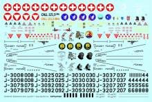 1/48 F-5E Swiss Air Force for 2 complete aircraft including all
