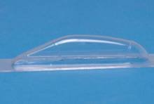 1/72 SAAB 32 Lansen vacuformed canopy (2 pcs.)