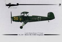 1/72 B�cker B�-131B/D Jungmann Swiss marking
