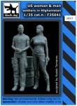 1/35 US woman&man soldiers in Afghanistan (2 fig.)