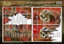 1/35 Battle Damaged NAZI Flags
