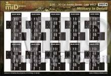 1/35 .30 Cal Ammo Boxes - Late WWII