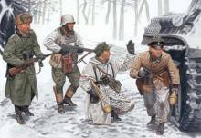 1/35 11.Frw.Pz.Gren.Div \"Nordland\" Vistula-Oder 1945 (4 Fig Set)